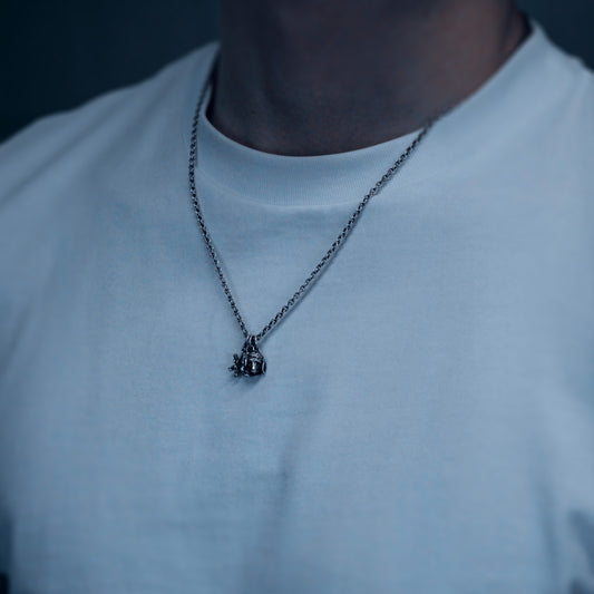CERBERAL Necklace 925 Sterling Silver Chain - FRANTIC STUDIO