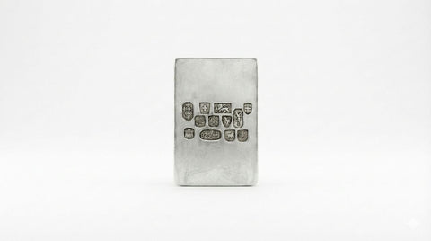 Matt 925 sterling silver signet rings from the HALLMARK collection by FRANTIC STUDIO
