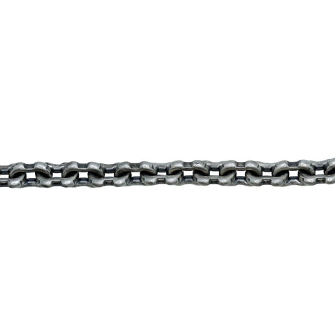 Hand-finished massive 925 Sterling Silver bracelet model INFINITUS with a heavy brutalist design by frantic studio