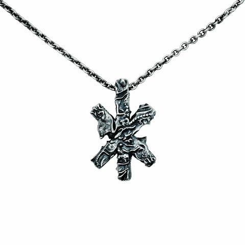 INGENS one-of-one statement piece hand-finished in solid 925 Sterling Silver by frantic studio
