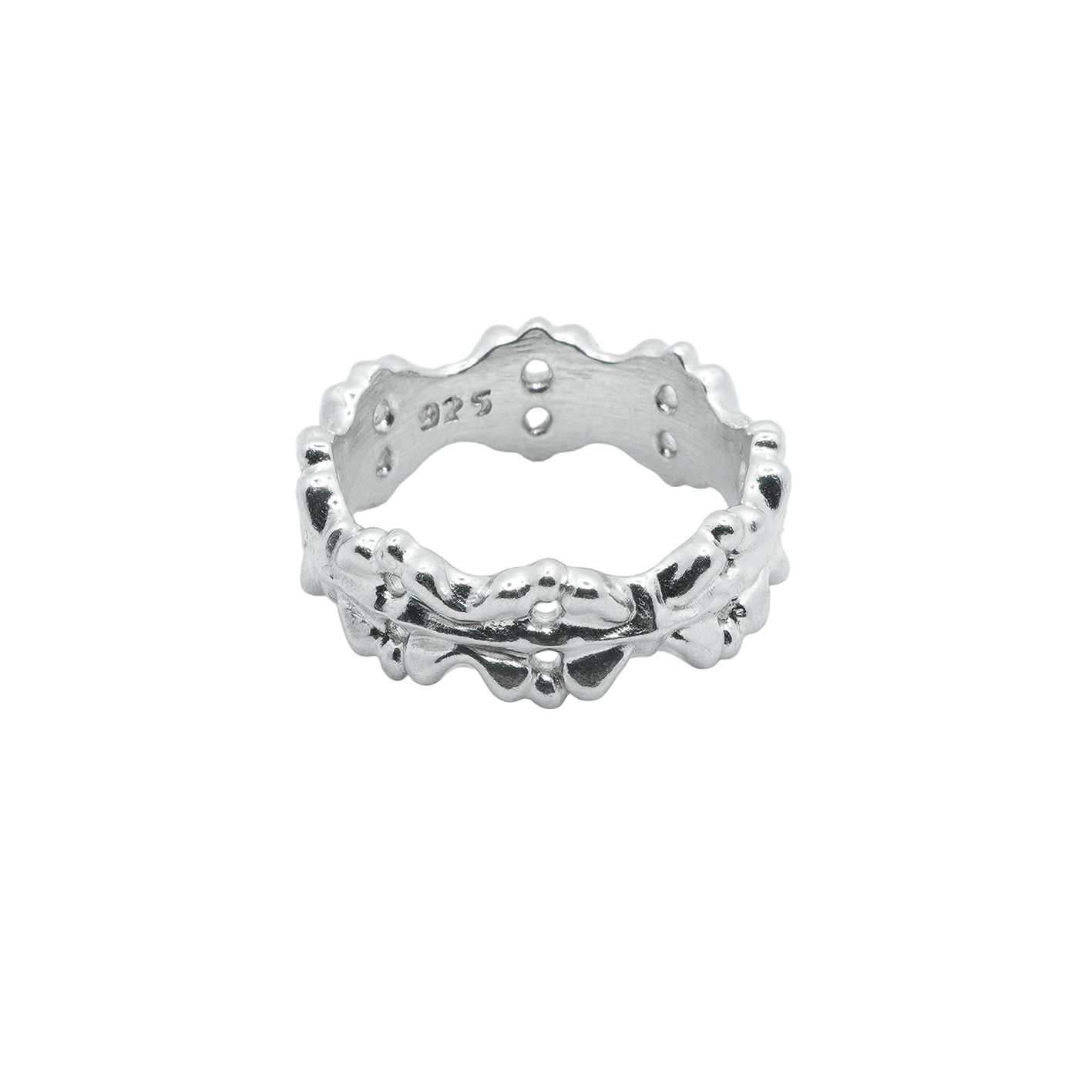 BASTION POLISHED Ring 925 Sterling Silver