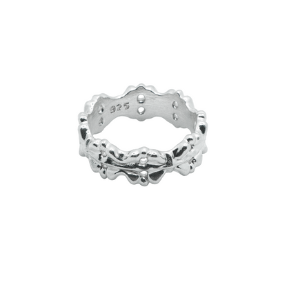 BASTION POLISHED Ring 925 Sterling Silver