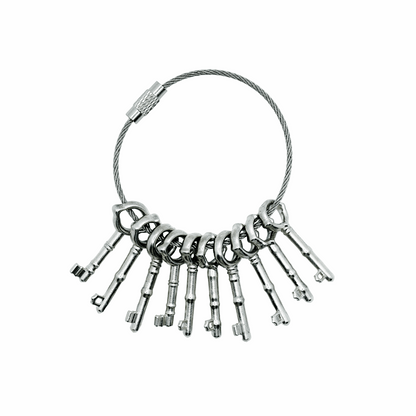 FACILITY MANAGER 925 Sterling Silver Keychain – Made to Order | FRANTIC