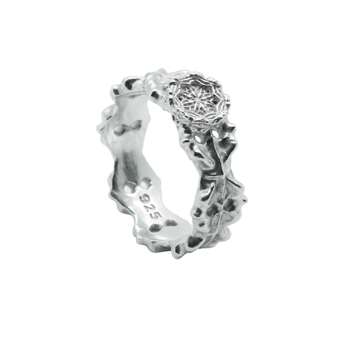 OSMOSIS POLISHED Ring 925 Sterling Silver