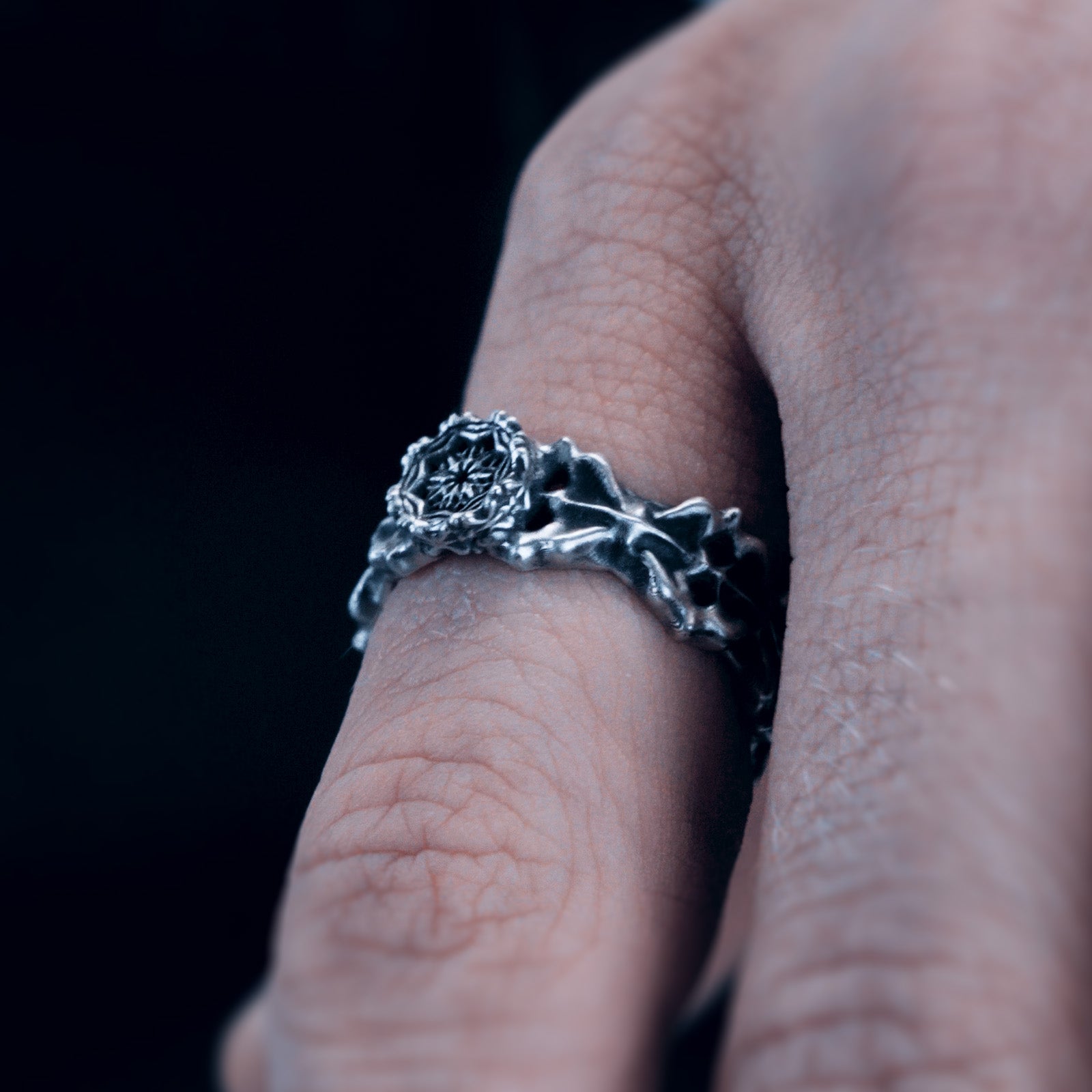 OSMOSIS Ring 925 Sterling Silver - FRANTIC STUDIO 