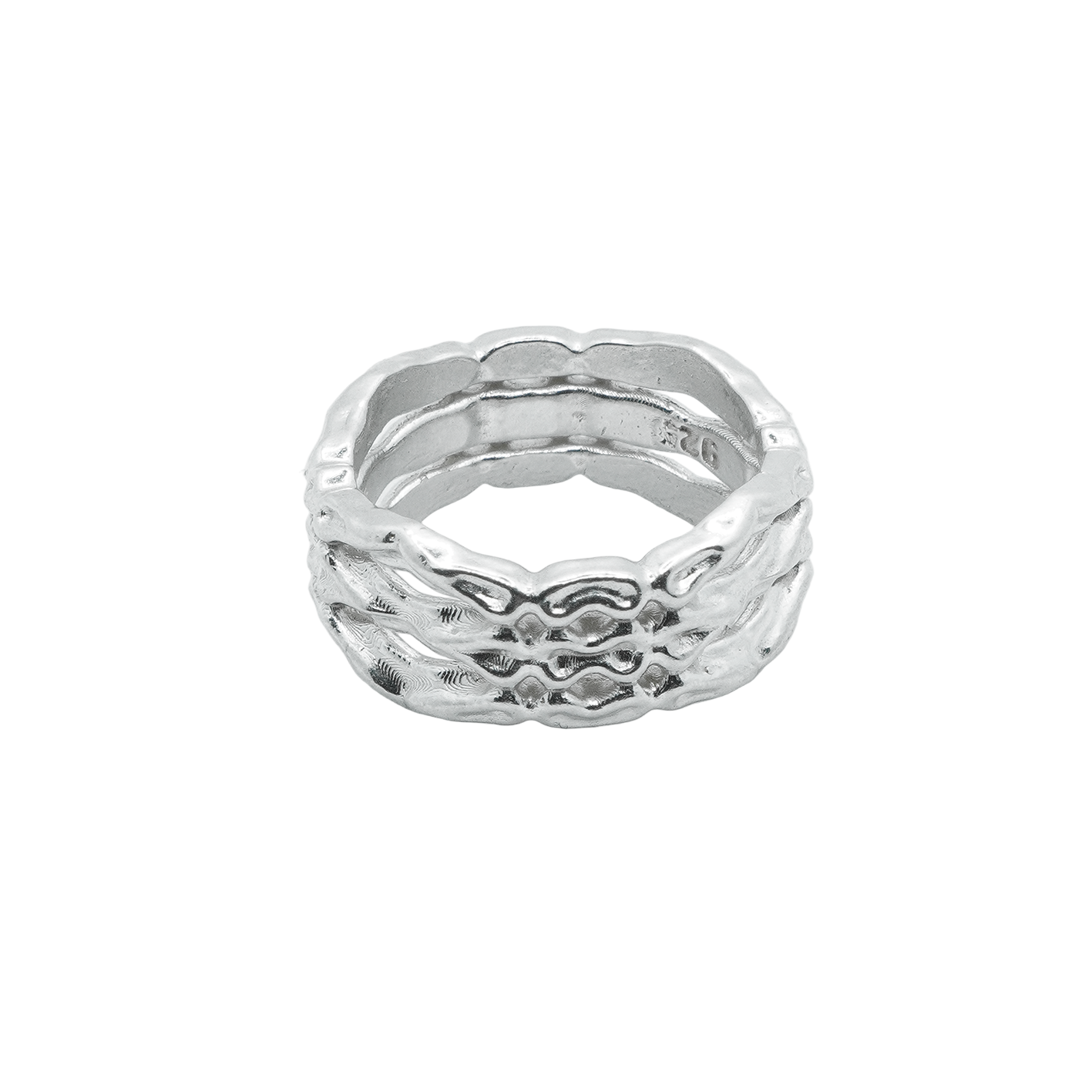 PHALANX POLISHED Ring 925 Sterling Silver