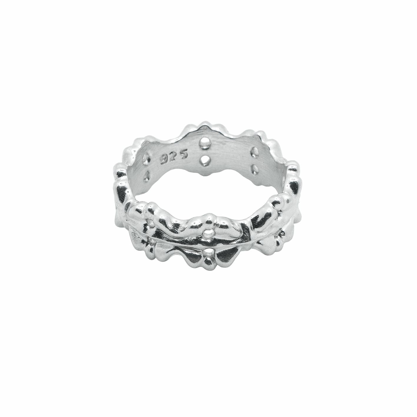 Minimalist Silver Coffee Bean Bracelet 