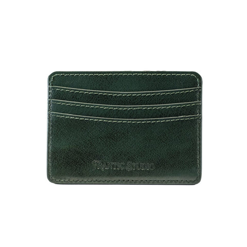CHURCH WINDOW Cardholder | 100% Genuine Top Grain Leather