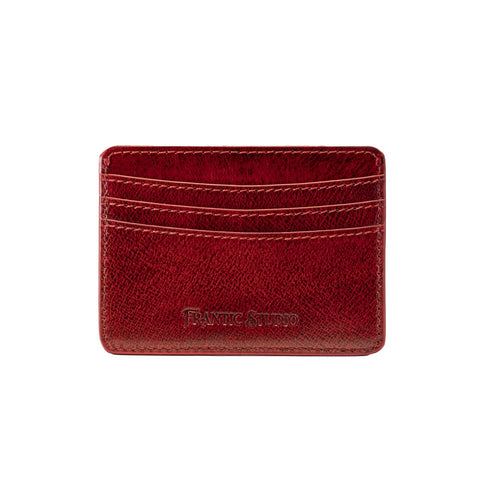 CHURCH WINDOW Cardholder | 100% Genuine Top Grain Leather
