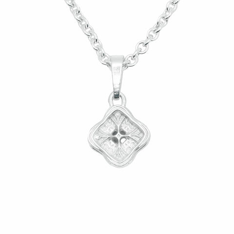 Heavy statement necklace EMBERLOCK in polished 925 Sterling Silver - handmade in Germany by frantic studio