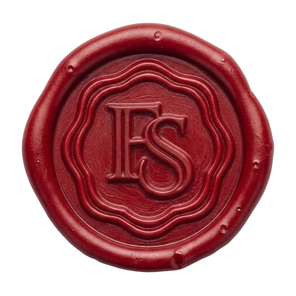 Wax seal FRANTIC STUDIO LOGO 