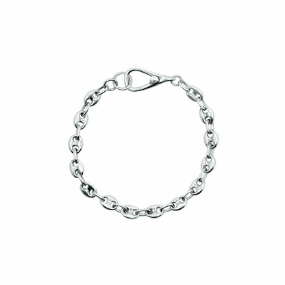 PLANUS COFFEE BEAN 925 Sterling Silver Bracelet – Made to Order | FRANTIC