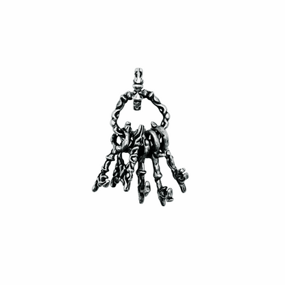 WARDEN 925 Sterling Silver Keychain – Made to Order